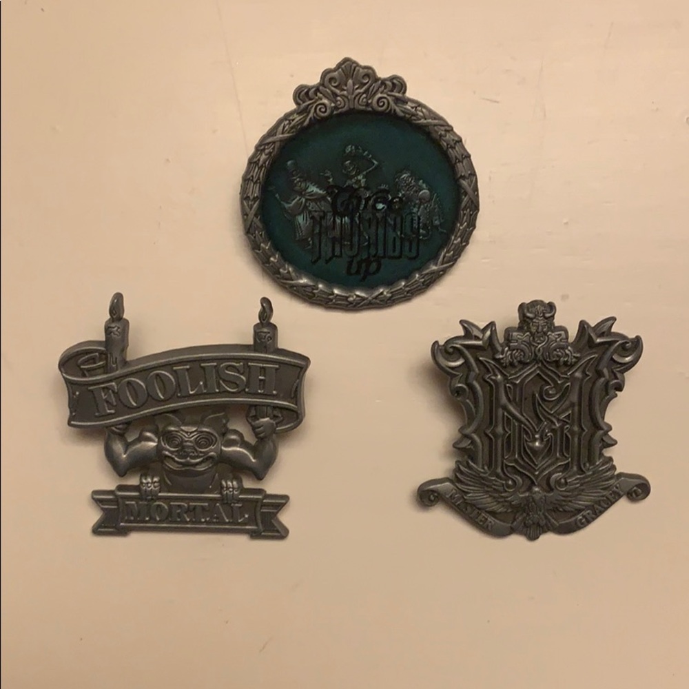 Set of 3 Disney Haunted Mansion pins